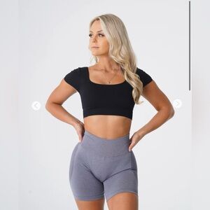 NVGTN Black Serene Seamless Bra